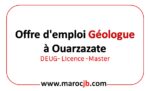 emploi Géologue à Ouarzazate est idéale pour les jeunes diplômés ou les profils expérimentés souhaitant évoluer dans le domaine des géosciences